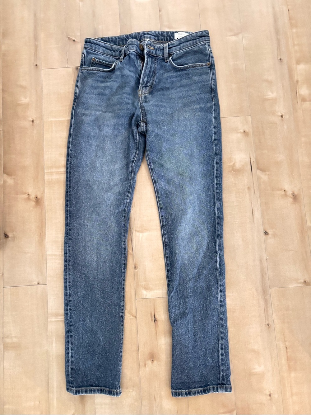 RW&CO. Men's Straight Leg Blue Jeans
